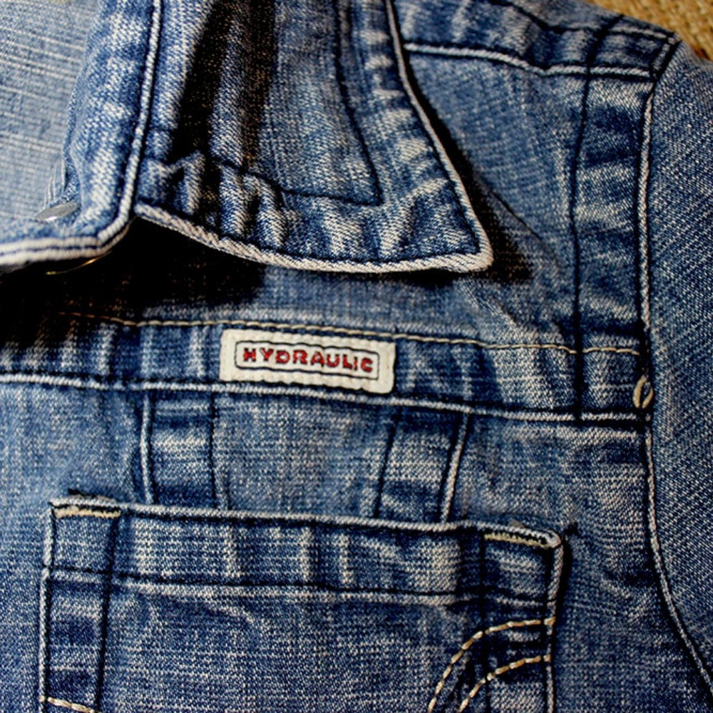 Hydraulic Denim Jean Jacket - Picture 4 of 8